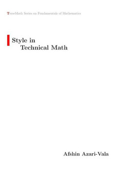 Style In Technical Math