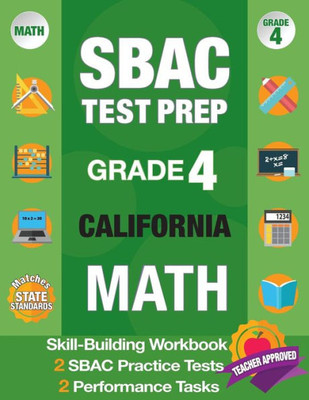 Sbac Test Prep Grade 4 California Math : Smarter Balanced Practice Tests California, Grade 4 Math Common Core California, Caaspp California Test Grade 4, Caaspp Practice Test, California Math Grade 4, California Test Prep Sbac