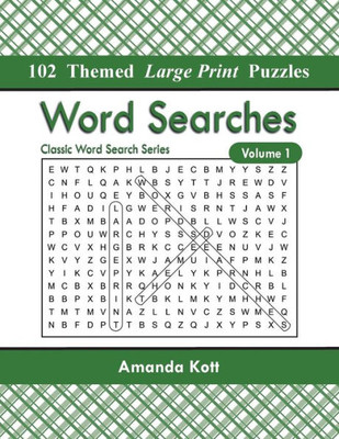 Word Searches : 102 Themed Large Print Puzzles