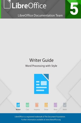 Libreoffice 5.4 Writer Guide