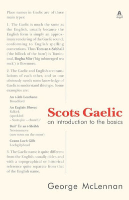 Scots Gaelic : An Introduction To The Basics