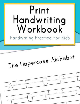 Print Handwriting Workbook : Handwriting Practice For Kids