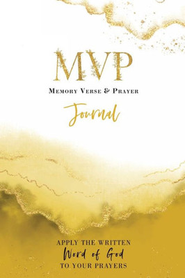 Mvp Memory Verse And Prayer Journal