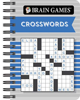 Brain Games Mini - Crosswords (Blue)