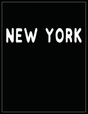 New York : Black And White Decorative Book - Perfect For Coffee Tables, End Tables, Bookshelves, Interior Design & Home Staging Add Bookish Style To Your Home- New York