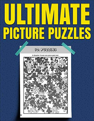 Ultimate Picture Puzzles: Spot the Difference Book for Adults