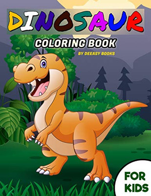 Dinosaur Coloring Book For Kids - 9781716212901