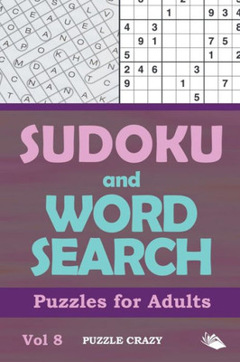 Sudoku And Word Search Puzzles For Adults