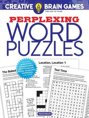 Creative Brain Games Perplexing Word Puzzles (Dover Puzzle Books)