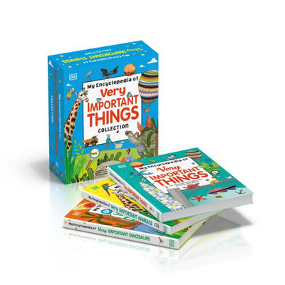 My Encyclopedia Of Very Important Things Collection: 3-Book Box Set For Kids Ages 5-9, Including General Knowledge, Animals, And Dinosaurs (My Very Important Encyclopedias)