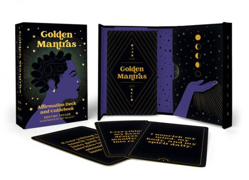 Golden Mantras: Affirmation Deck And Guidebook