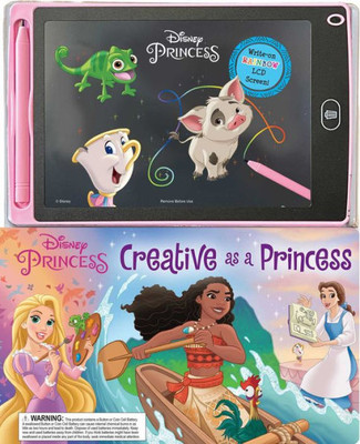 Disney Princess: Creative As A Princess (Book With Lcd Screen)