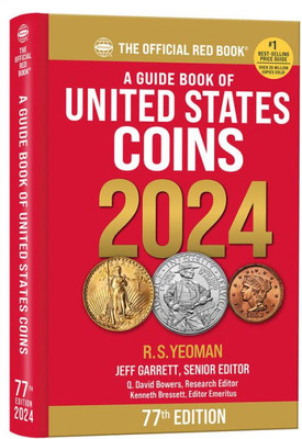 A Guide Book Of United States Coins "Redbook" 2024 Hidden Spiral