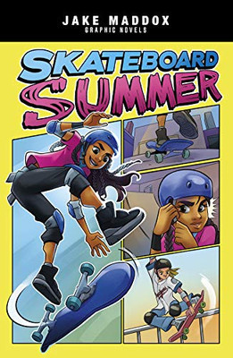 Skateboard Summer (Jake Maddox Graphic Novels) - Paperback