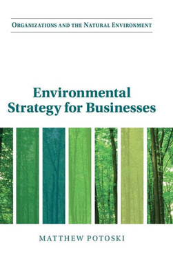 Environmental Strategy For Businesses (Organizations And The Natural Environment)
