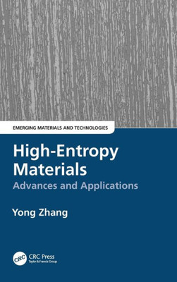 High-Entropy Materials (Emerging Materials And Technologies)