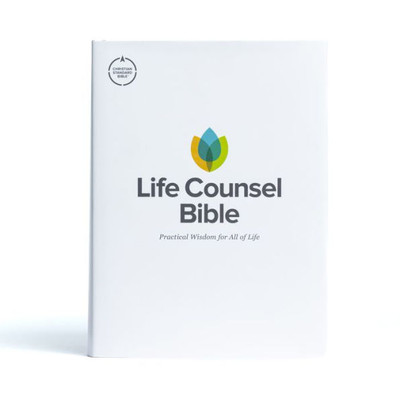 Csb Life Counsel Bible, Hardcover, Black Letter, Articles, Word Studies, Quotes, Cross-References, Easy-To-Read Bible Serif Type