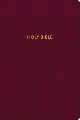 Kjv Rainbow Study Bible, Burgundy Leathertouch, Indexed, Black Letter, Pure Cambridge Text, Color Coded, Bible Study Helps, Reading Plans, Full-Color Maps, Easy To Read Bible Mcm Type
