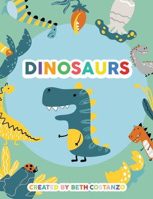 Dinosaurs Activity Workbook For Kids 3-6