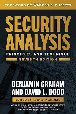 Security Analysis, Seventh Edition: Principles And Techniques