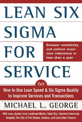 Lean Six Sigma For Service (Pb)