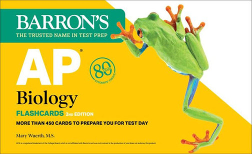 Ap Biology Flashcards, Second Edition: Up-To-Date Review: + Sorting Ring For Custom Study (Barron'S Ap)