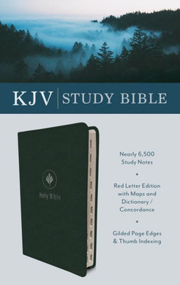 Holy Bible: The Kjv Study Bible, Evergreen Fog (King James Bible)