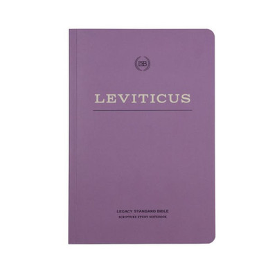 Lsb Scripture Study Notebook - Leviticus