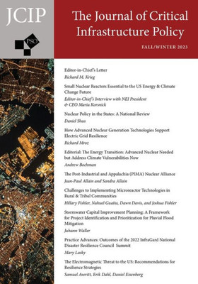 Journal Of Critical Infrastructure Policy: Volume 3, Number 2, Fall / Winter 2023