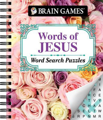 Brain Games - Words Of Jesus Word Search Puzzles (Brain Games - Bible)