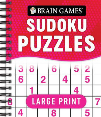 Brain Games - Large Print Sudoku Puzzles (Swoosh)