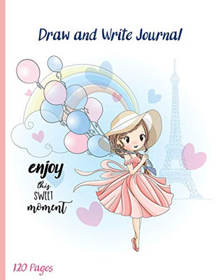 Draw and Write Journal: Grades K-2 Primary Composition Half Page Lined Paper with Drawing Space (8.5 x 11 Notebook), Learn To Write and Draw (Journals ... Primary Story Book Unicorn Interior Theme