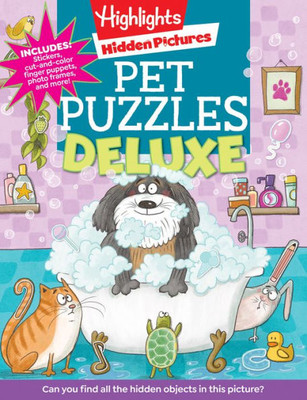 Pet Puzzles Deluxe (Highlights Hidden Pictures)