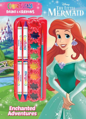Disney Little Mermaid: Enchanted Adventures: Colortivity Paint & Crayons