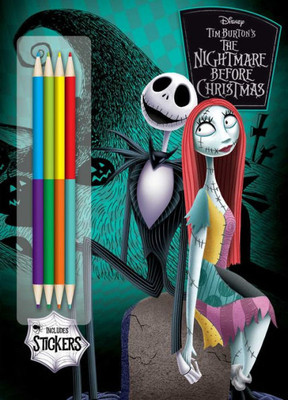Disney: Tim Burton'S The Nightmare Before Christmas: Includes Double-Ended Pencils And Stickers!
