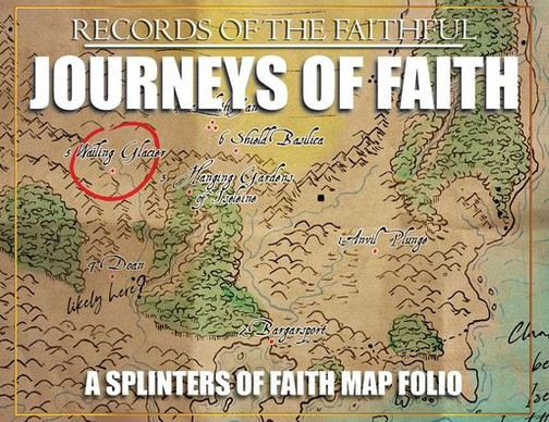 Journeys Of Faith - Splinters Of Faith Mapbook: Records Of The Faithful