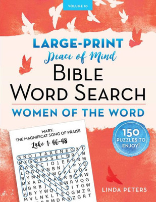 Peace Of Mind Bible Word Search Women Of The Word