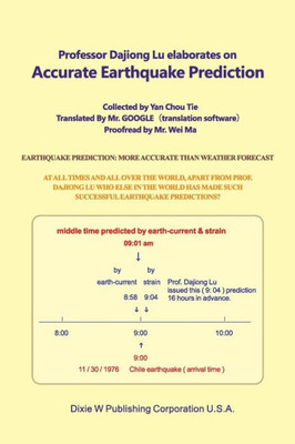 Professor Dajiong Lu Elaborates On Accurate Earthquake Prediction