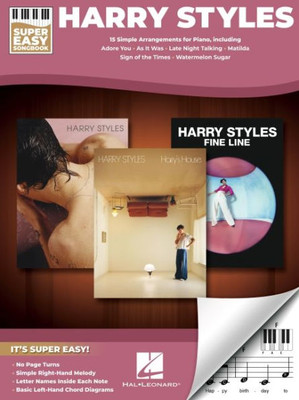 Harry Styles - Super Easy Songbook For Piano