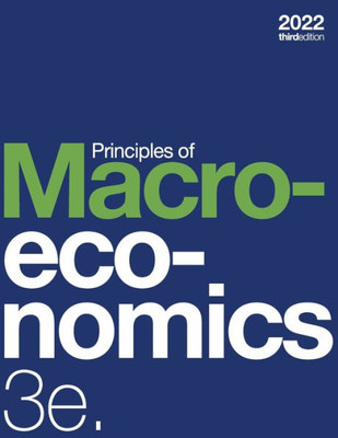 Principles Of Macroeconomics 3E (Paperback, B&W)