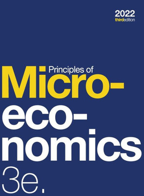 Principles Of Microeconomics 3E (Hardcover, B&W)