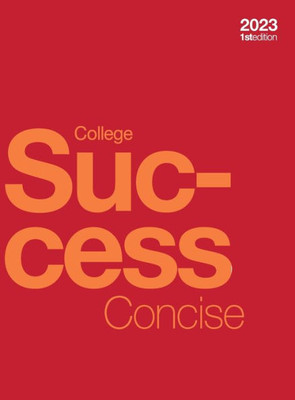 College Success Concise (Hardcover, Full Color)