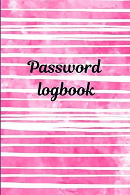 Password Logbook: Personal internet password keeper and organizer. - 9781716116889