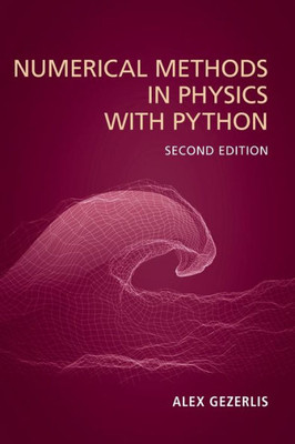 Numerical Methods In Physics With Python