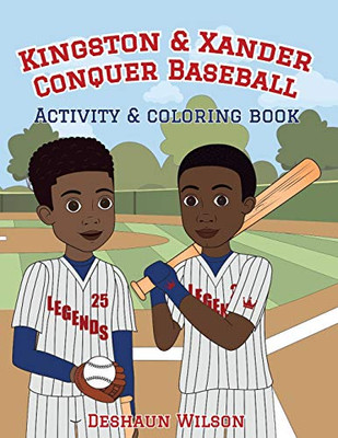 Kingston & Xander Conquer Baseball: Activity & Coloring Book