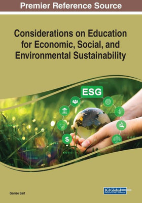 Considerations On Education For Economic, Social, And Environmental Sustainability