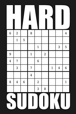 Hard Sudoku: Bold Minimalist Cover 240 Hard Sudoku Puzzles