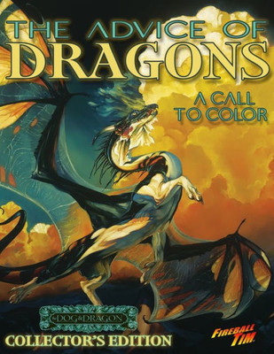 The Advice Of Dragons - A Call To Color Coloring Book