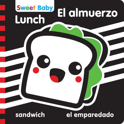 Sweet Baby Series Lunch 6X6 Bilingual: A High Contrast Introduction To Mealtime