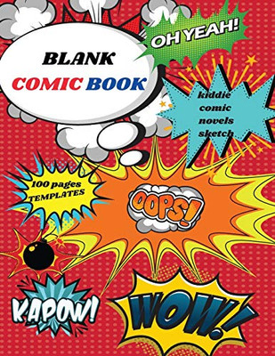 Blank Comic Book - 9781716208409